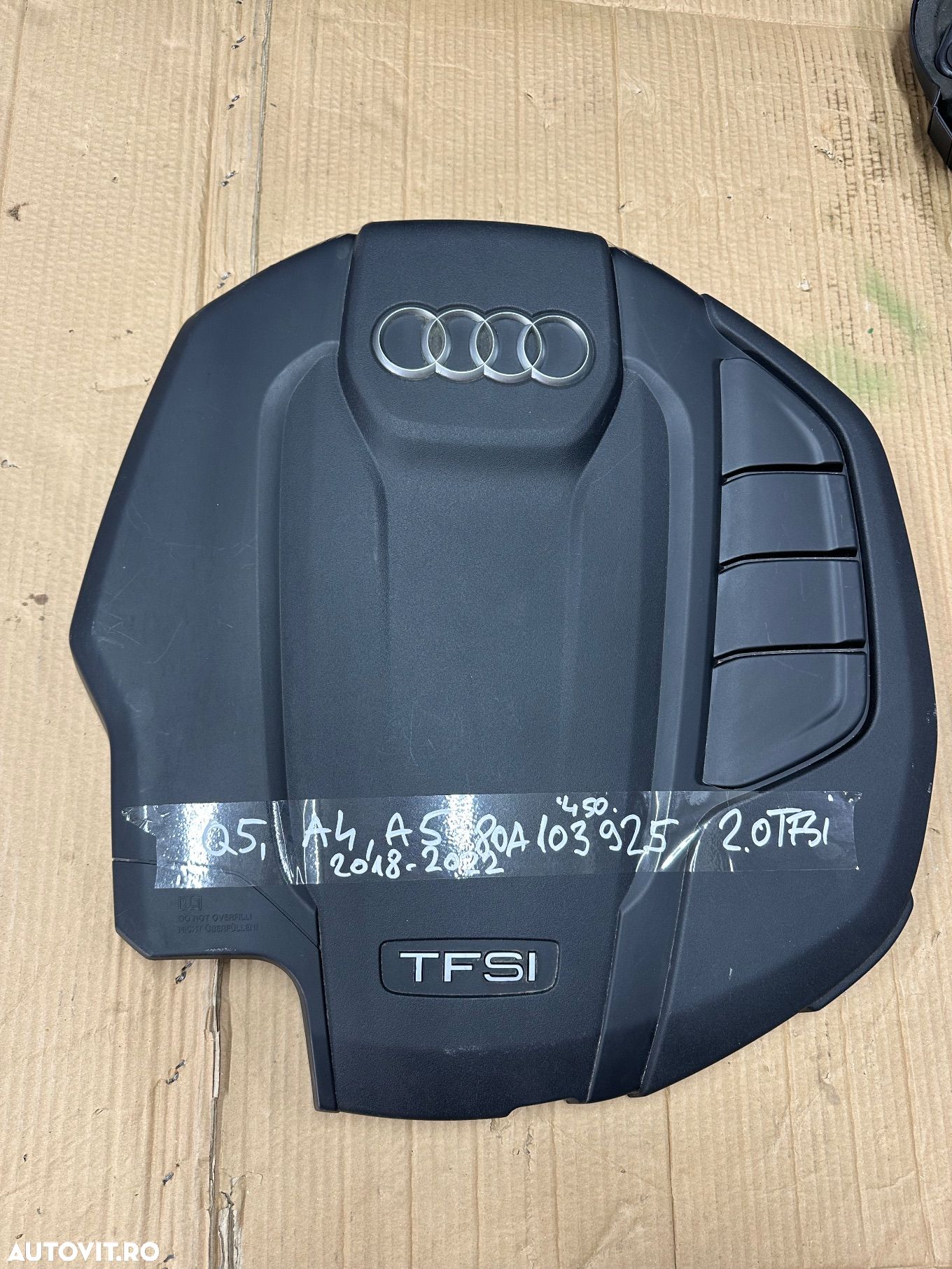 Capac motor AUDI Q5, A4 B9, A5 motor 2.0TFSI an 2018-2022 cod 80A103925 - 1