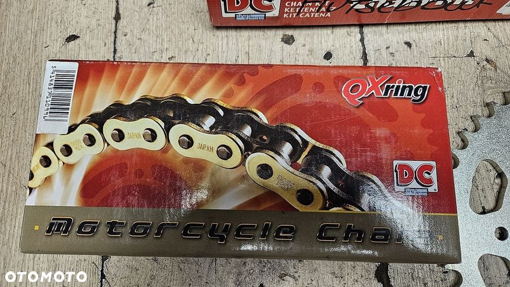 Zestaw napędowy Dyna Chain łańcuch DC520MX0 zębatki 15/43 Kawasaki KLX 650 - 6