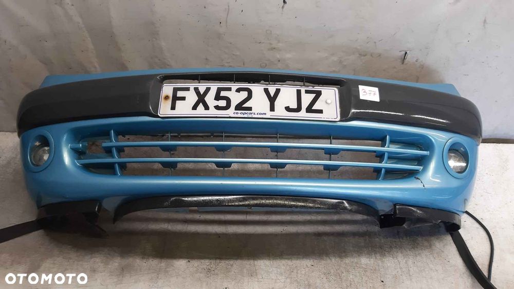 ^ ZDERZAK PRZÓD CITROEN XSARA PICASSO KNBC BŁĘKITNY HALOGENY - 1
