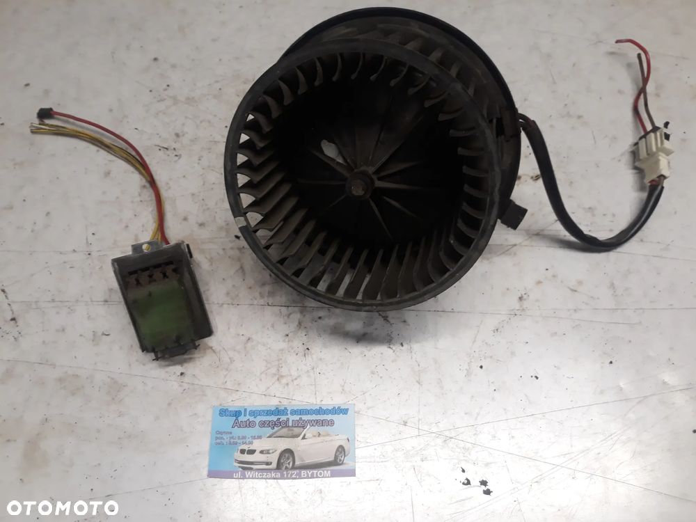 DMUCHAWA WENTYLATOR VOLKSWAGEN TRANSPORTER T4  2,4D  701819021B + REZYSTOR - 1