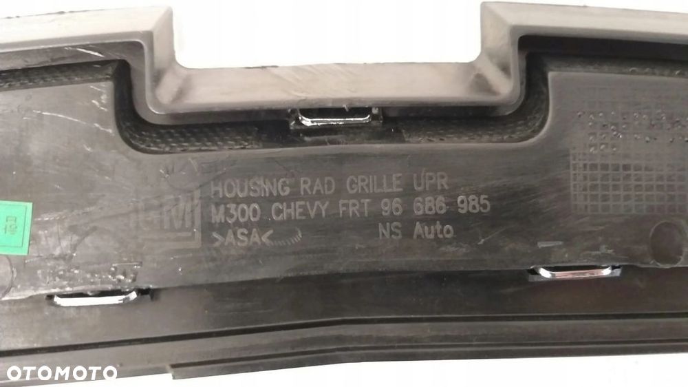 CHEVROLET SPARK M300 10-15 atrapa grill górny nowy - 4