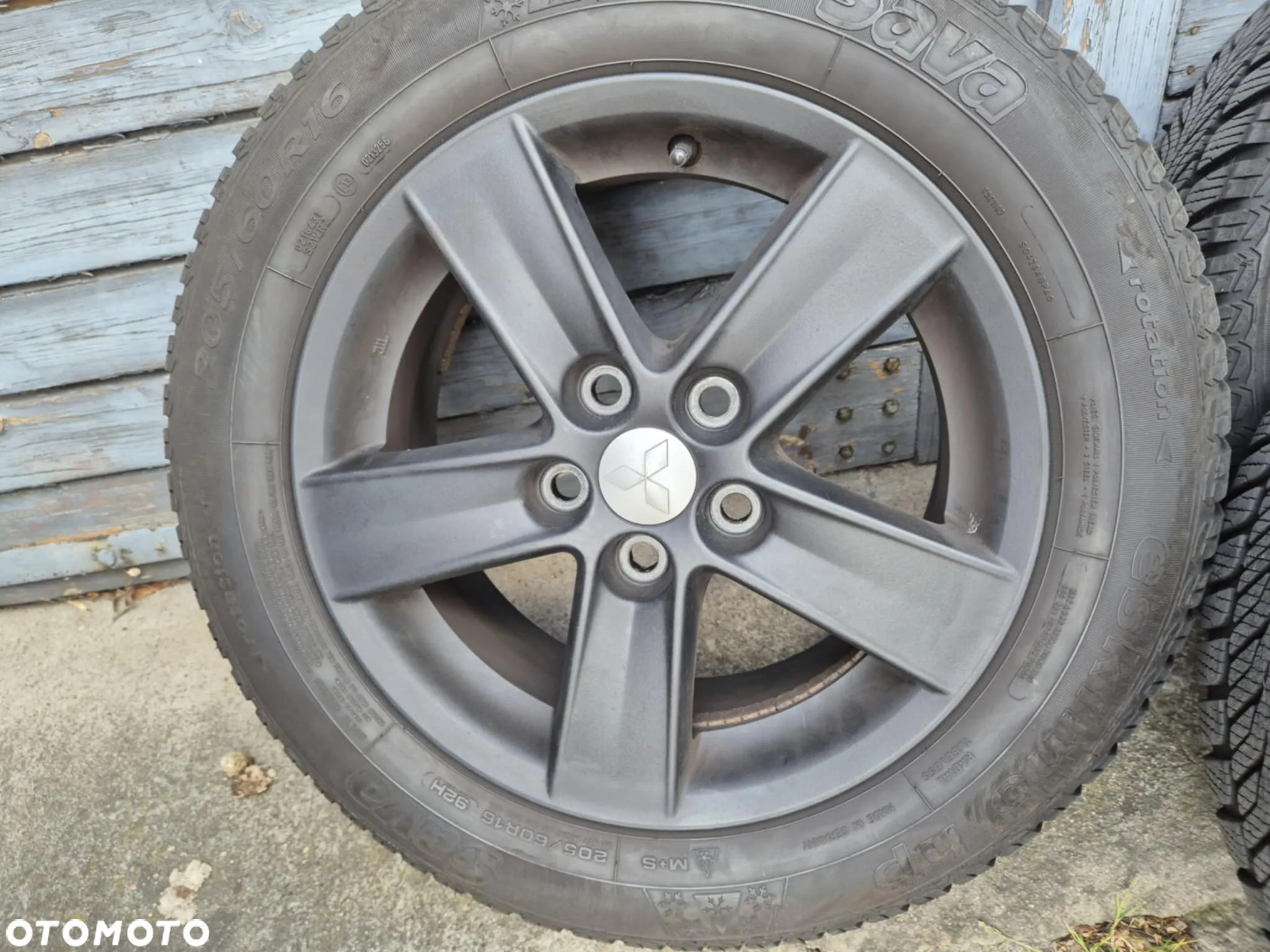 FELGI ALUMINIOWE 16'' MITSUBISHI LANCER SPORTBACK VIII oryginalne czarne - 5