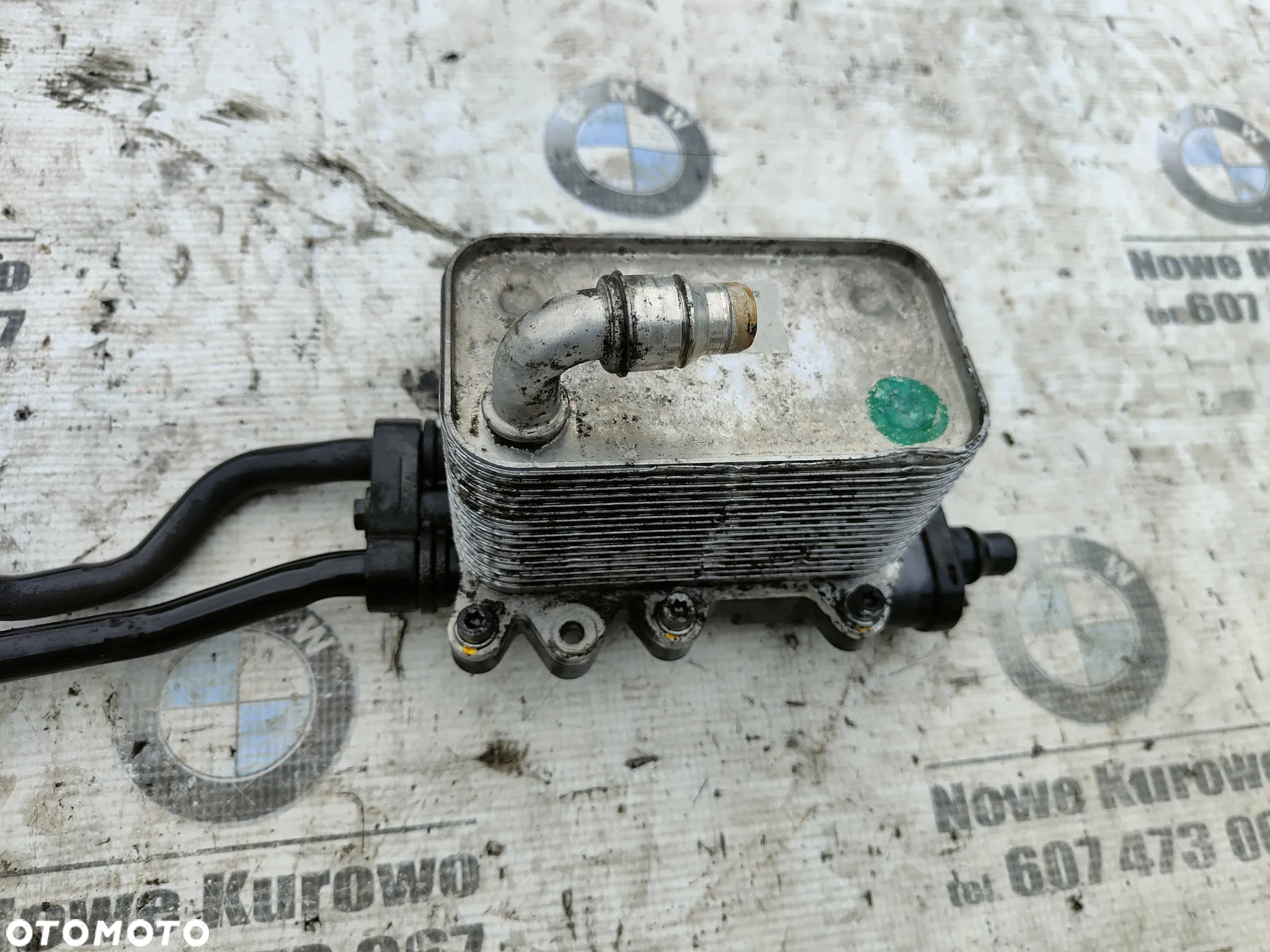 BMW E60 E61 3.0d 2.5d Chłodnica oleju skrzyni 2249465 - 2