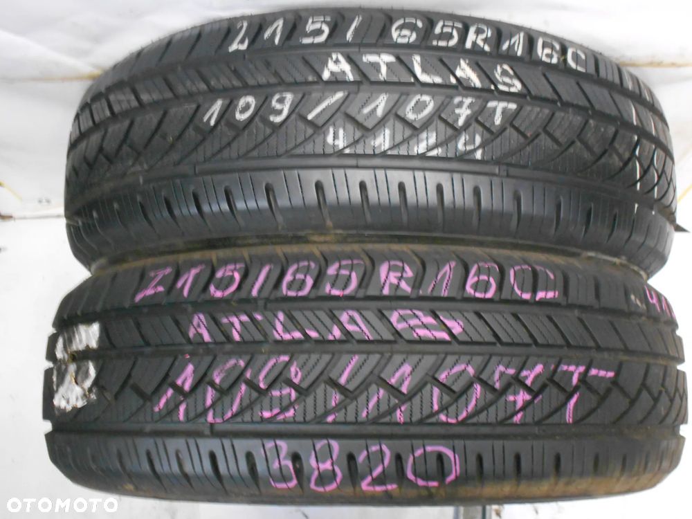 OPONY 215/65R16C ATLAS GREEN VAN 2 DOT 4124 / 3920  9MM - 1