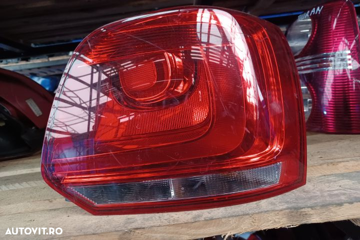Lampa stop dreapta pe aripa Volkswagen VW Polo 5 6R  [din 2009 pana  2015] seria Hatchback 3-usi 1. - 3
