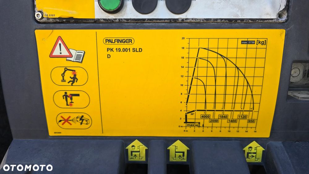 Scania P410 6x2 euro6 + Palfinger PK 19001 - 17