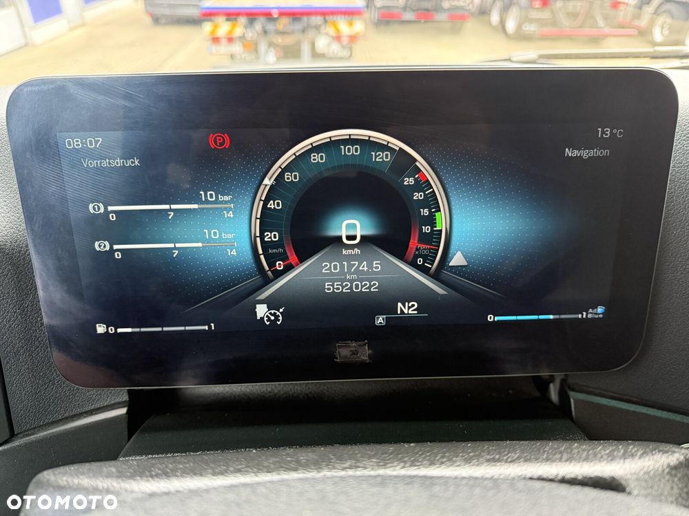 Mercedes-Benz ACTROS 1851 4x2 EURO6 CIĄGNIK SIODŁOWY Z HYDRAULIKĄ WYWROTU - 11