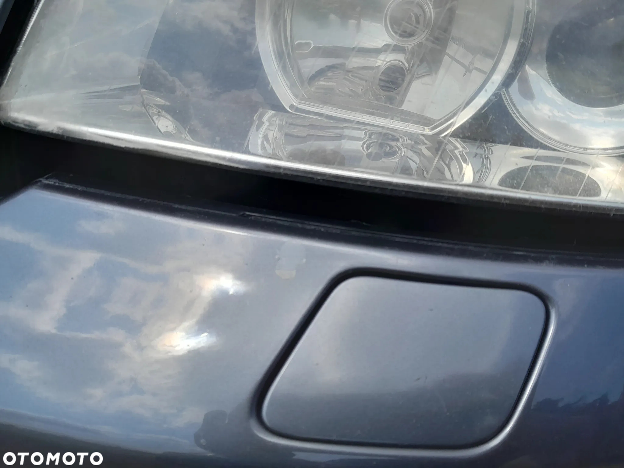 AUDI A4 B6 ZDERZAK PRZEDNI PRZÓD SPRYSKI PDC KOLOR: LX7Z - 5
