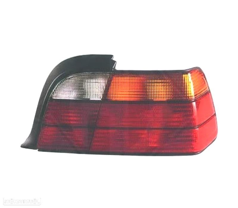 FAROLIN DIR BMW E36 COUPE VERMELHO BRANCO ÂMBAR - 1