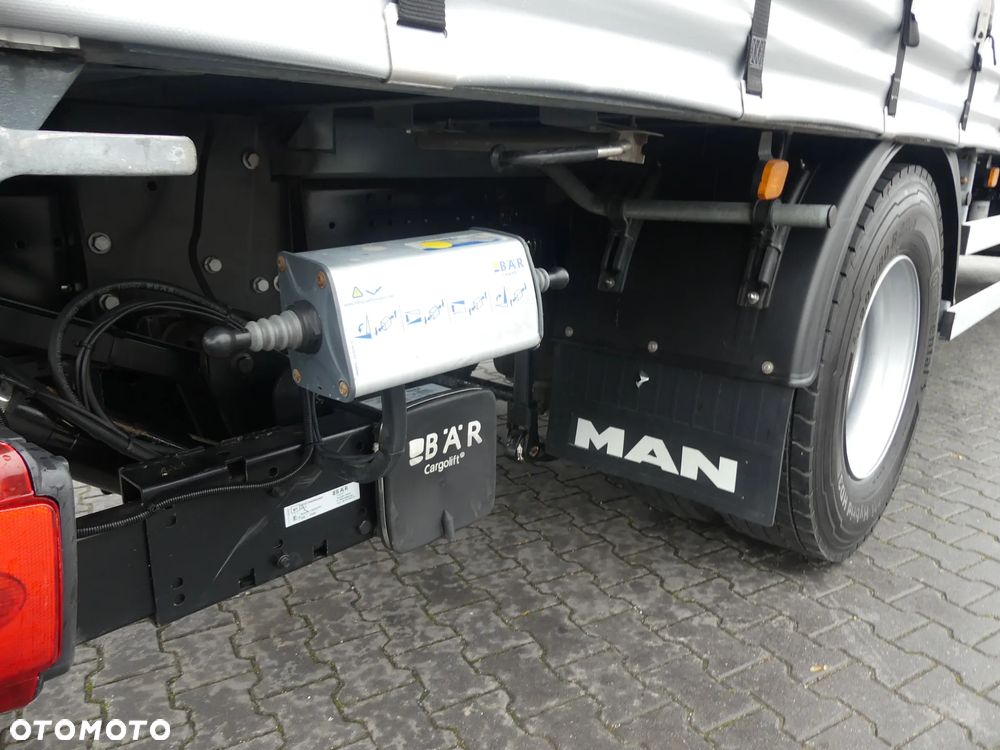 MAN TGM 18.250 / FIRANKA 7.30 + WINDA / ZSUWANY DACH / EURO 6 / - 22