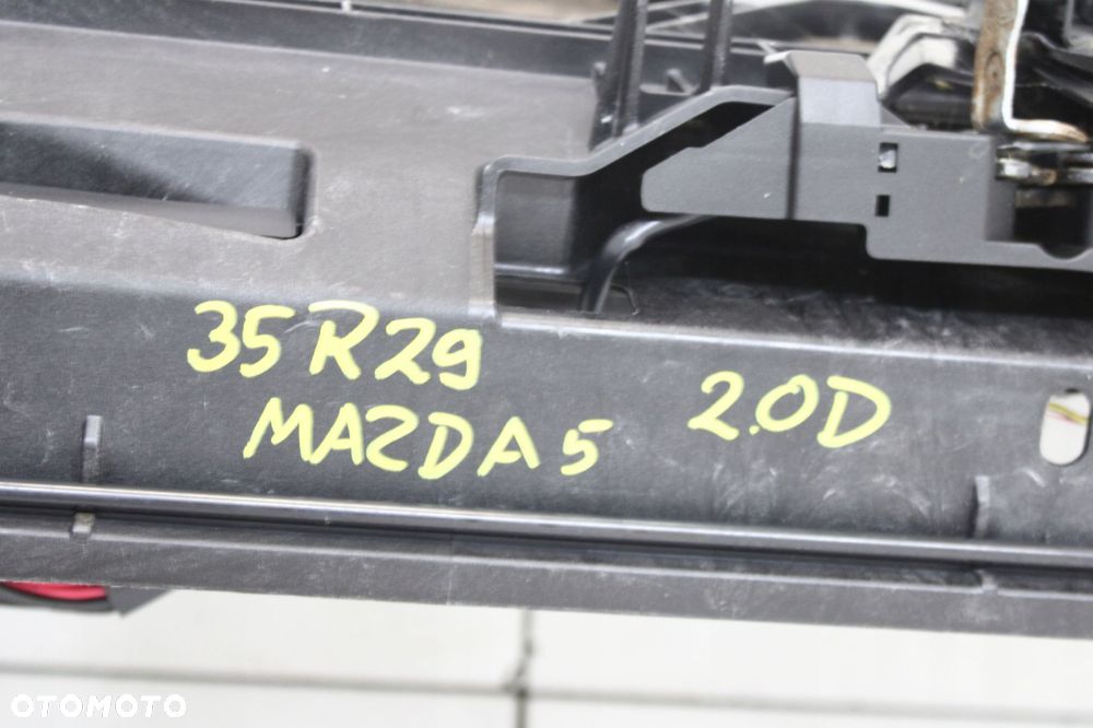 MAZDA 5 II 2.0 D DIESEL 05R- PAS PRZEDNI CHŁODNICE KOMPLET - 7