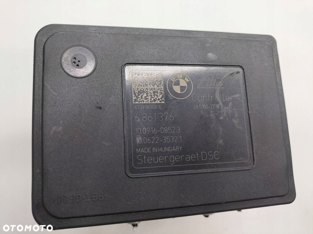 POMPA HAMULCOWA WSPOMAGANIA STEROWNIK ABS BMW F20 F30 F31 6861376 6858953 - 3