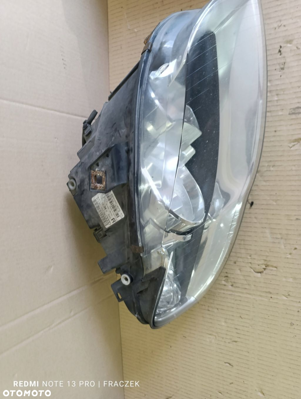 REFLEKTOR PRAWY LAMPA PRAWY LUB LEWY PRZÓD AUDI A4 B7 8E0941004BK - 6