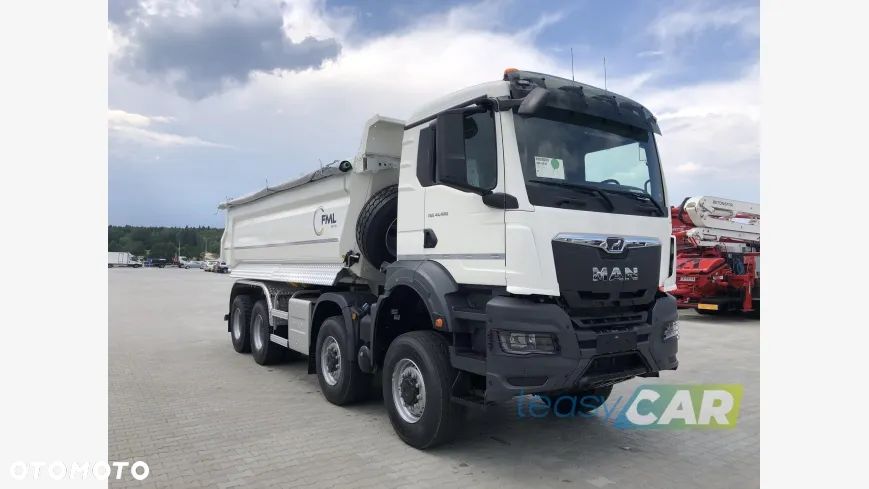 MAN TGS 41.480 8x8 480 KM, wywrotka tylnozsypowa W1U HARDOX 19,5 m3 - 2