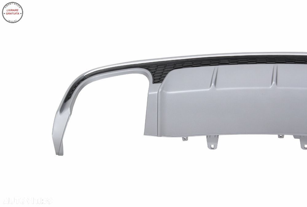 Difuzor Bara Spate Audi A6 4G Facelift S-Line (2015-2018) S6 Design- livrare gratuita - 2