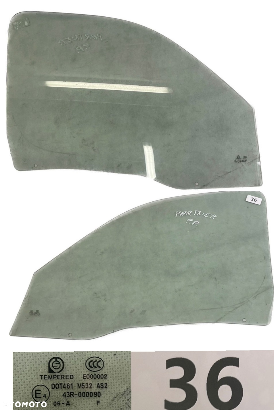 Szyba prawa lewa przód tył tylna SEAT IBIZA || 3 drzwi 96-01r SEAT LEON I Toledo II 99-06r Fiat Panda II 03-12r Peugeot 407 04-11r Suzuki Alto V 98-04r Partner Berlingo 96-10r VOLVO S40 95-04r VW BORA GOLF IV KOMBI 97-04r BMW 3 E46 Lift 1998-2007r - 8