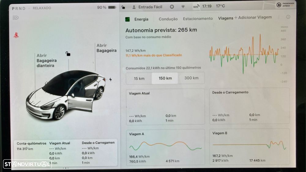 Tesla Model 3 Tração Traseira - 8