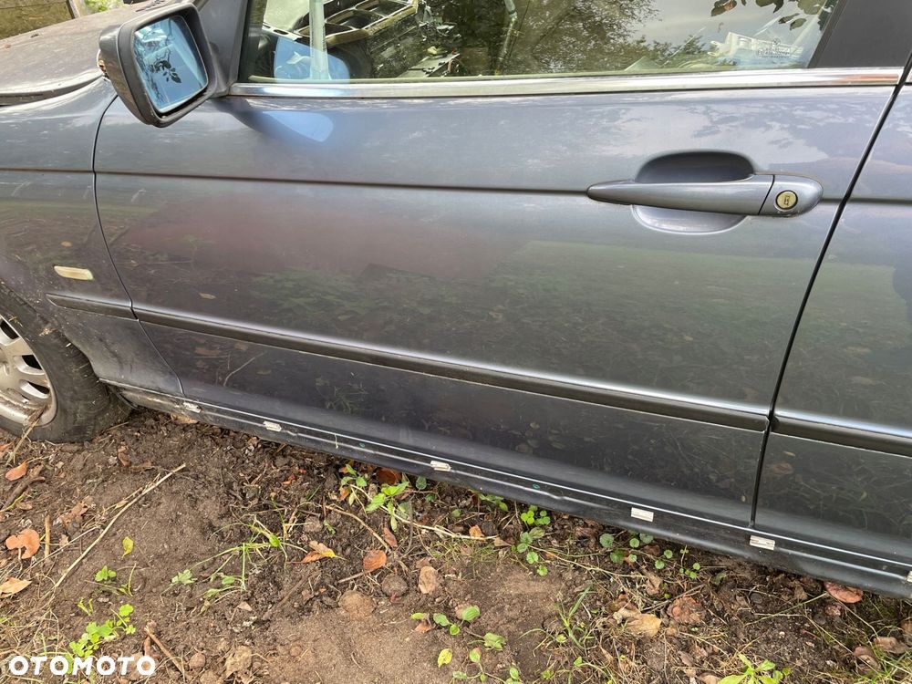 drzwi lewe przód bmw e46 sedan kombi stahlblau - 1