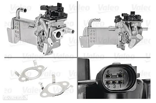 Módulo Válvula EGR Audi A4 B8 A5 A6 Q5 03L131512BQ VALEO - 1