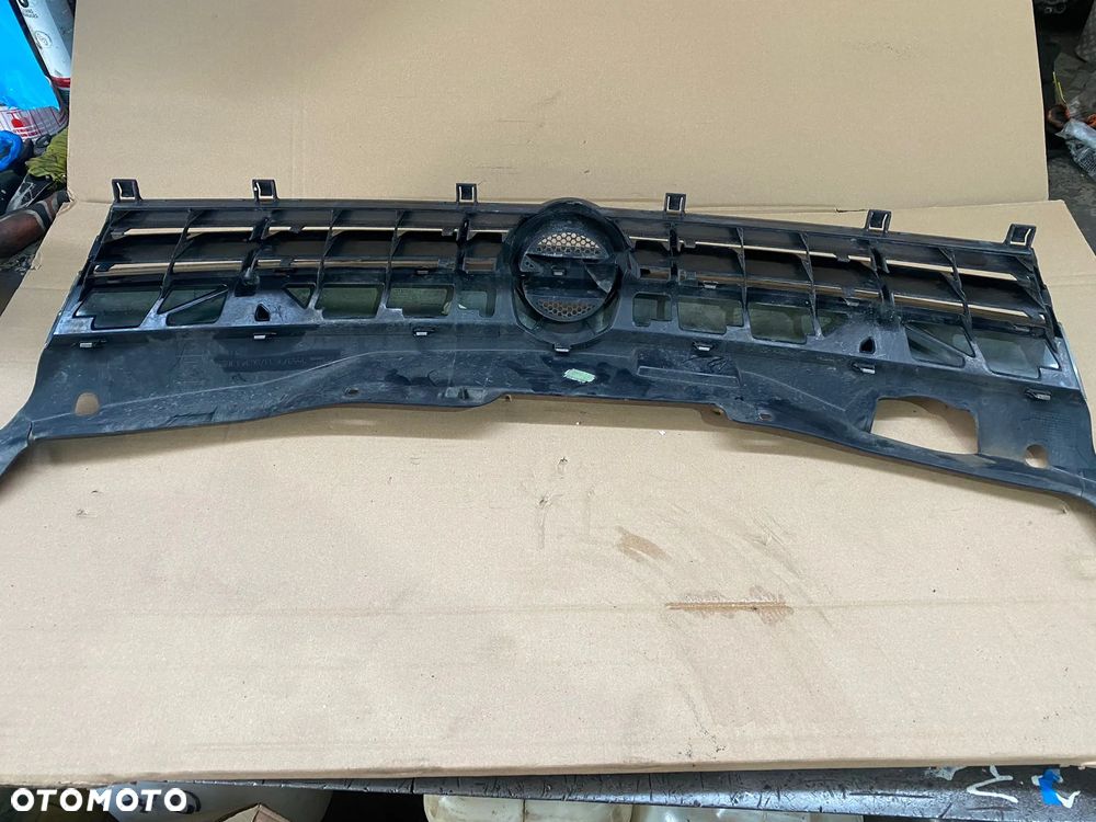 grill gril atrapa kratka przód zderzaka OPEL ASTRA H III - USZKODZONY UCHWYT WIDOCZNY NA ZDJECIU - 3