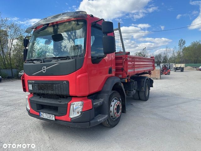 Volvo FL 250 KM, 16 ton DMC, oryginalna Niemiecka wywrotka, Euro 6, 6 cylindrów, blokada mostu - 1