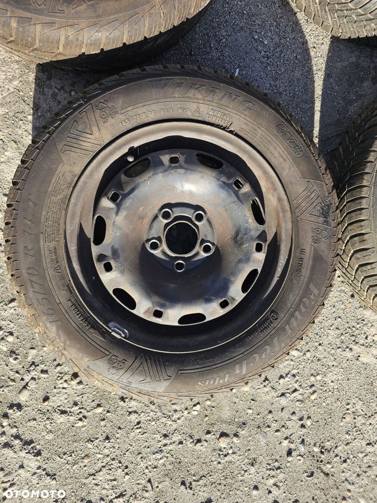 Koła stalowe 6Q0601027R VW Polo 9N 165/70/R14 - 3