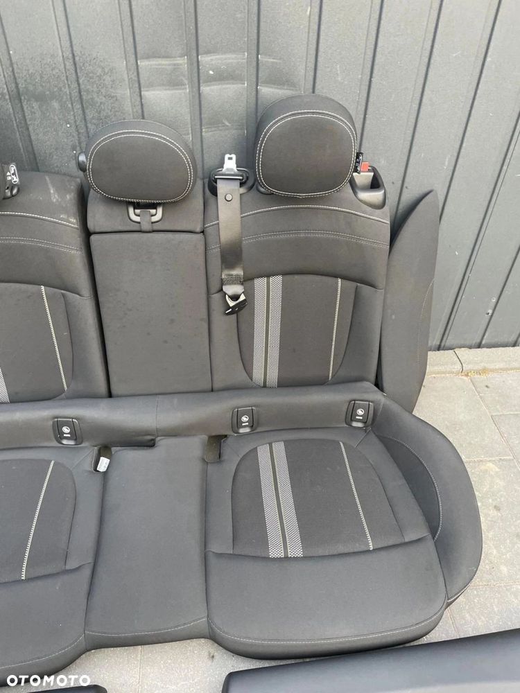 FOTELE TAPICERKA WNETRZE MINI COOPER CLUBMAN F54 JCW DINAMICA CARBON BLACK - 9