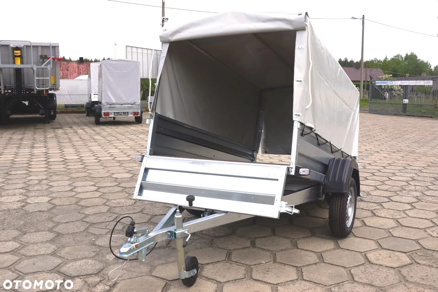 Zaslaw 1 oś, przyczepa na prawko B Ład 600 KG ! - 27