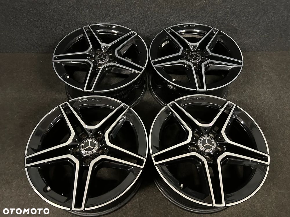 Alufelgi Mercedes C-Klasa W205 AMG, W204, E-Klasa W212, W213 18 cali 5x112 4szt. z czujnikami! - 4