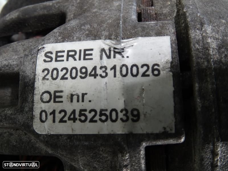 Alternador Seat Altea (5P1)  0 124 525 039 / 0124525039 - 10