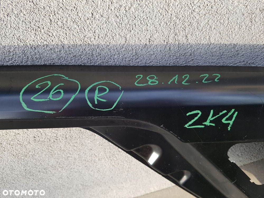 vw caddy 21^ słupek rama bok dachu 2k7809836 - 5