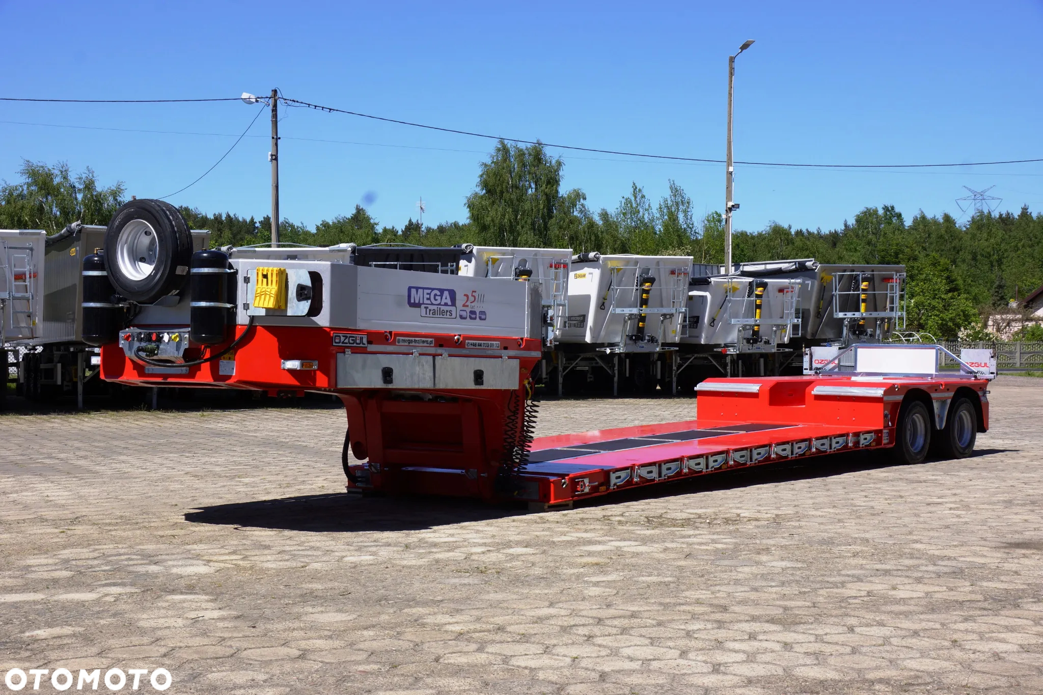 Inny TIEFBETT - MEGA TRAILERS - wersja STRONG - OSIE SAF - TRIDECK - ALUFELGI - 6