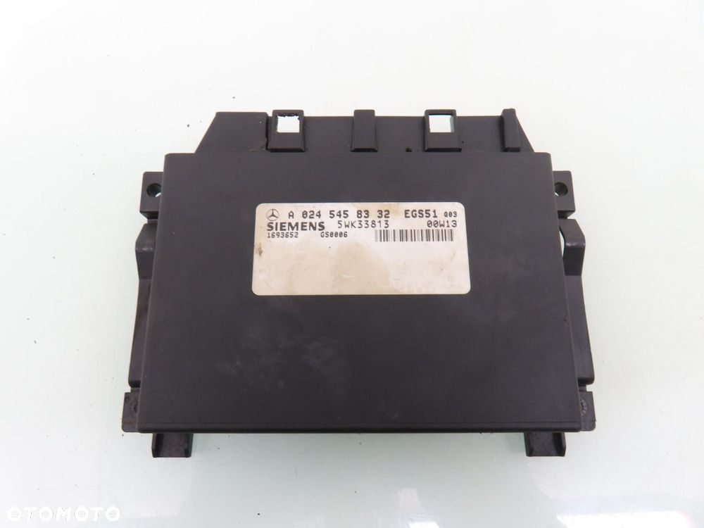 STEROWNIK SKRZYNI MERCEDES CLK C208 230 Kompressor A0245458332 5WK33813 - 1