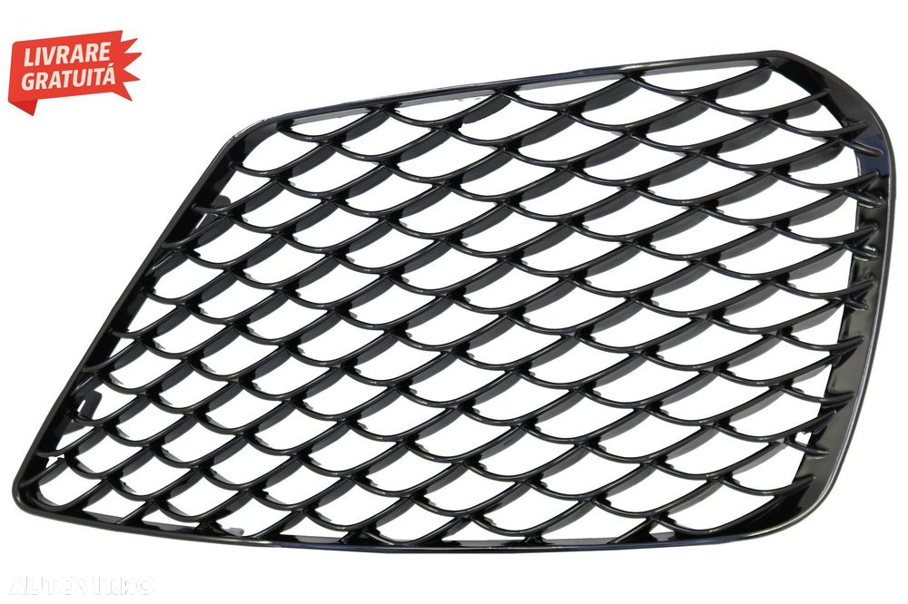 Grile Laterale Mercedes S-Class W222 (2013-2017) S63 Design Negru Lucios- livrare gratuita - 4