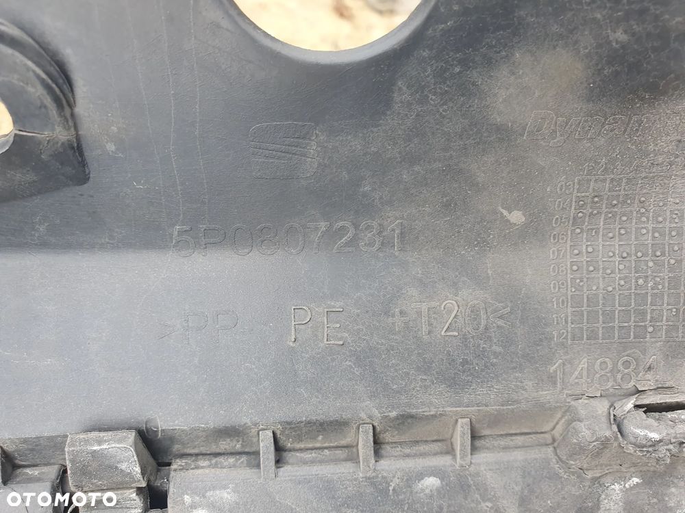 Seat Altea zderzak przód przedni 5P0807231 - 9
