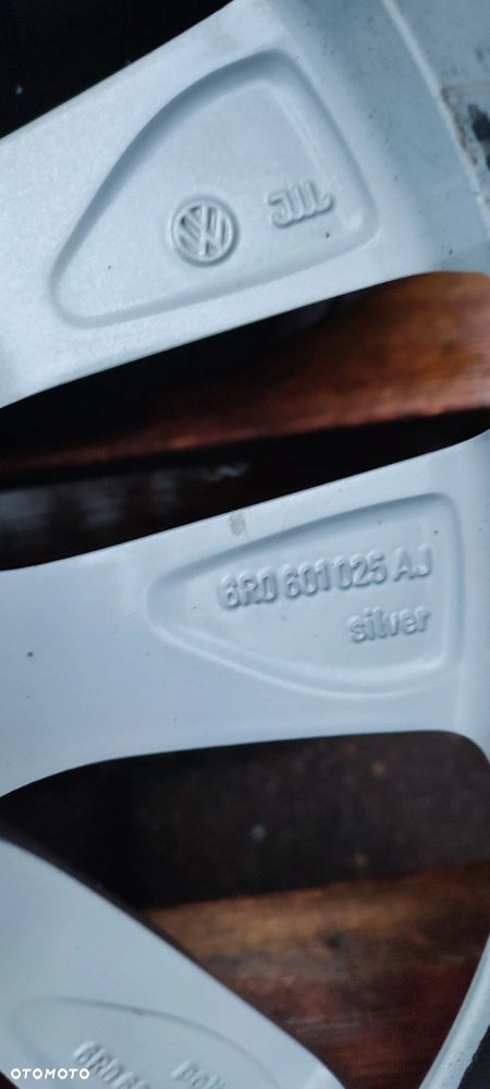 Koła Felgi Aluminiowe Oryg. Vw Polo15 Cali 5x100 6Jx15 Et40 Ø57,1mm Dunlop 185/60/15 2020r Bdb! 6R0601025AJ - 15