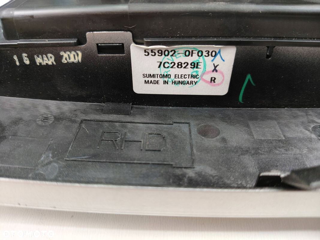 PANEL KLIMATYZACJI TOYOTA VERSO 55902-0F030 - 4