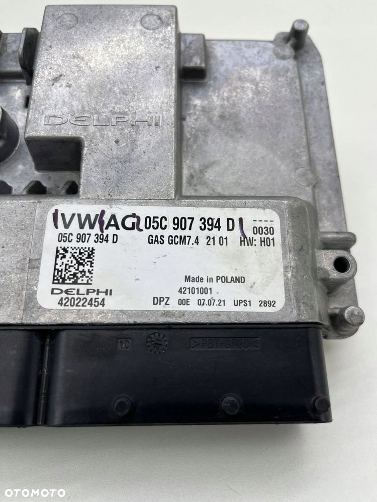 VW SKODA SEAT KOMPUTER STEROWNIK SILNIKA 05C907394D - 2