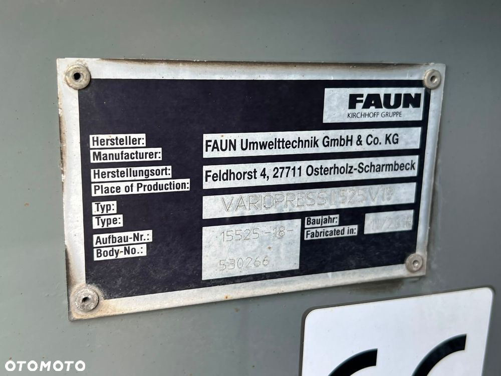 Scania G 410 EURO 6 FAUN variopress/zoeller z DE - 22