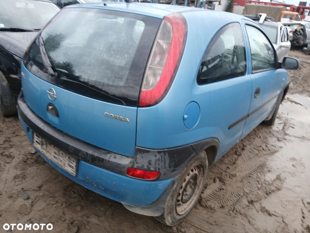OPEL CORSA C 80U 3D silnik 1.0 12V 58 KM Z10XE skrzynia M24 napęd sanki belka wahacz wahacze - 2