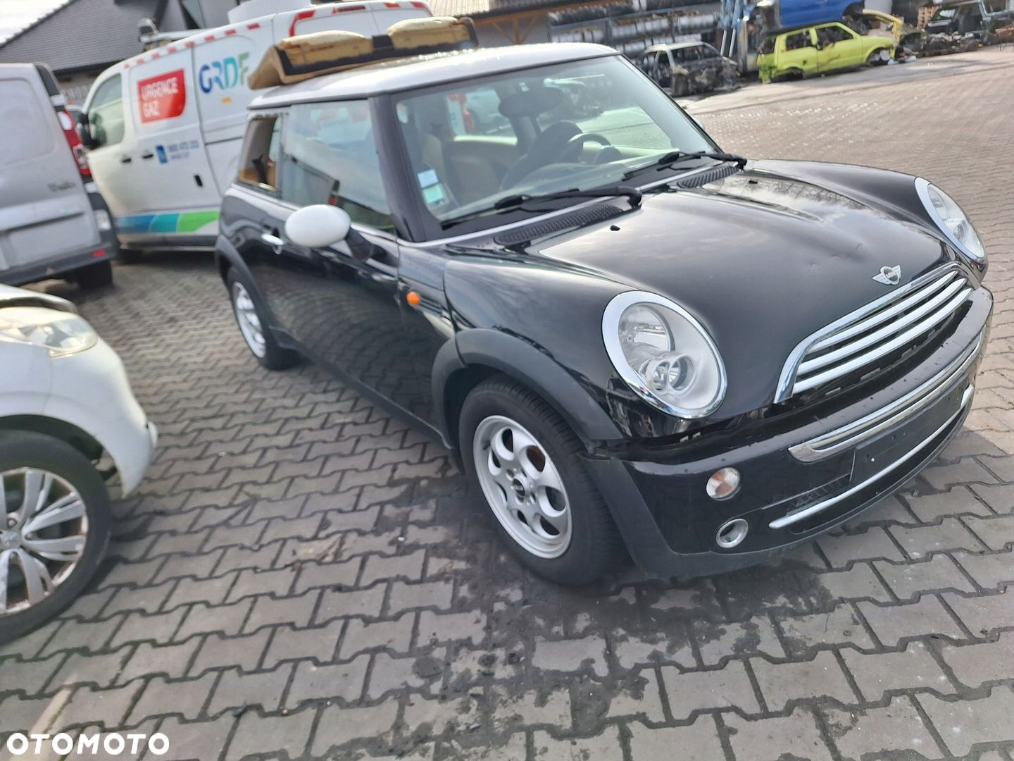 MINI ONE COOPER R50 R52 R53 668/9 BLACK SCHWARZ 2 668 DRZWI PRAWE - 8