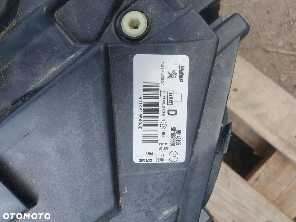 PEUGEOT RIFTER MASKA ZDERZAK 2X LAMPA 2X BŁOTNIK KCA - 10