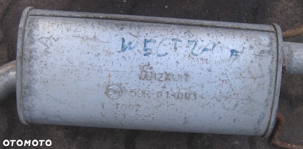 tłumik końcowy OPEL VECTRA B wydech - 6