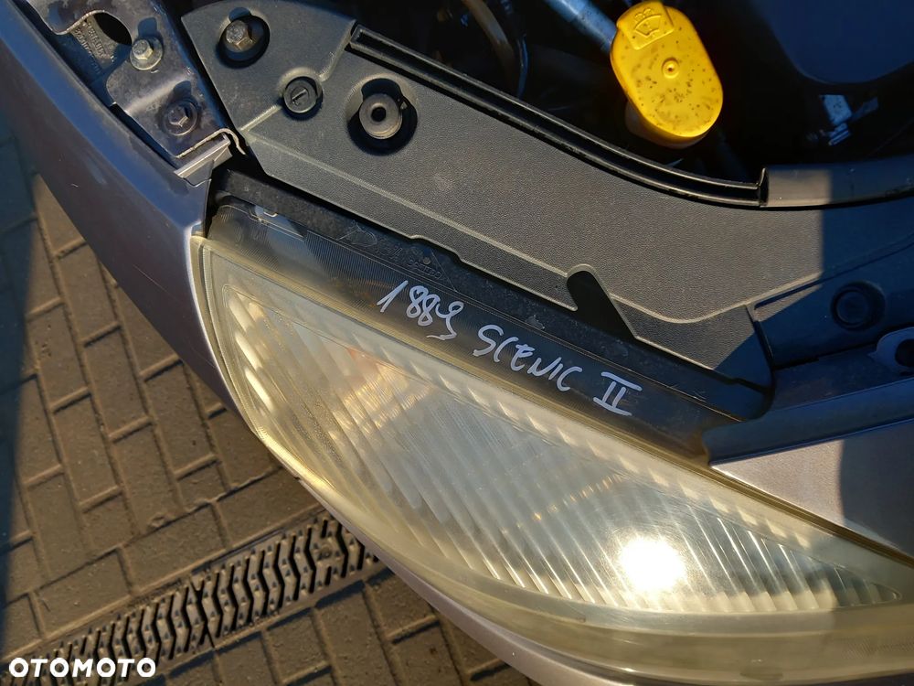 RENAULT SCENIC II LAMPA REFLEKTOR PRAWA PRZEDNIA PRAWY PRZÓD XENON - 3