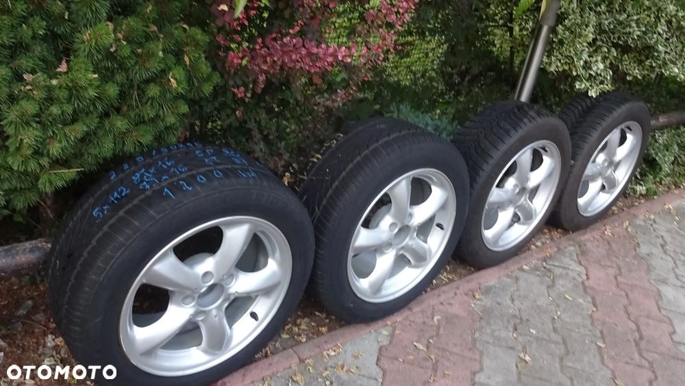 Koła 16'' 5x112 Mercedes SLK ET30 ET37 8Jx16 7Jx16 225/50R16 205/55R16 - 21