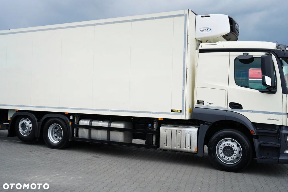 Mercedes-Benz ACTROS / 2540 / ACC / E 6 / ZESTAW PRZEJAZDOWY / CHŁODNIA + WINDA / 38 PALET - 28