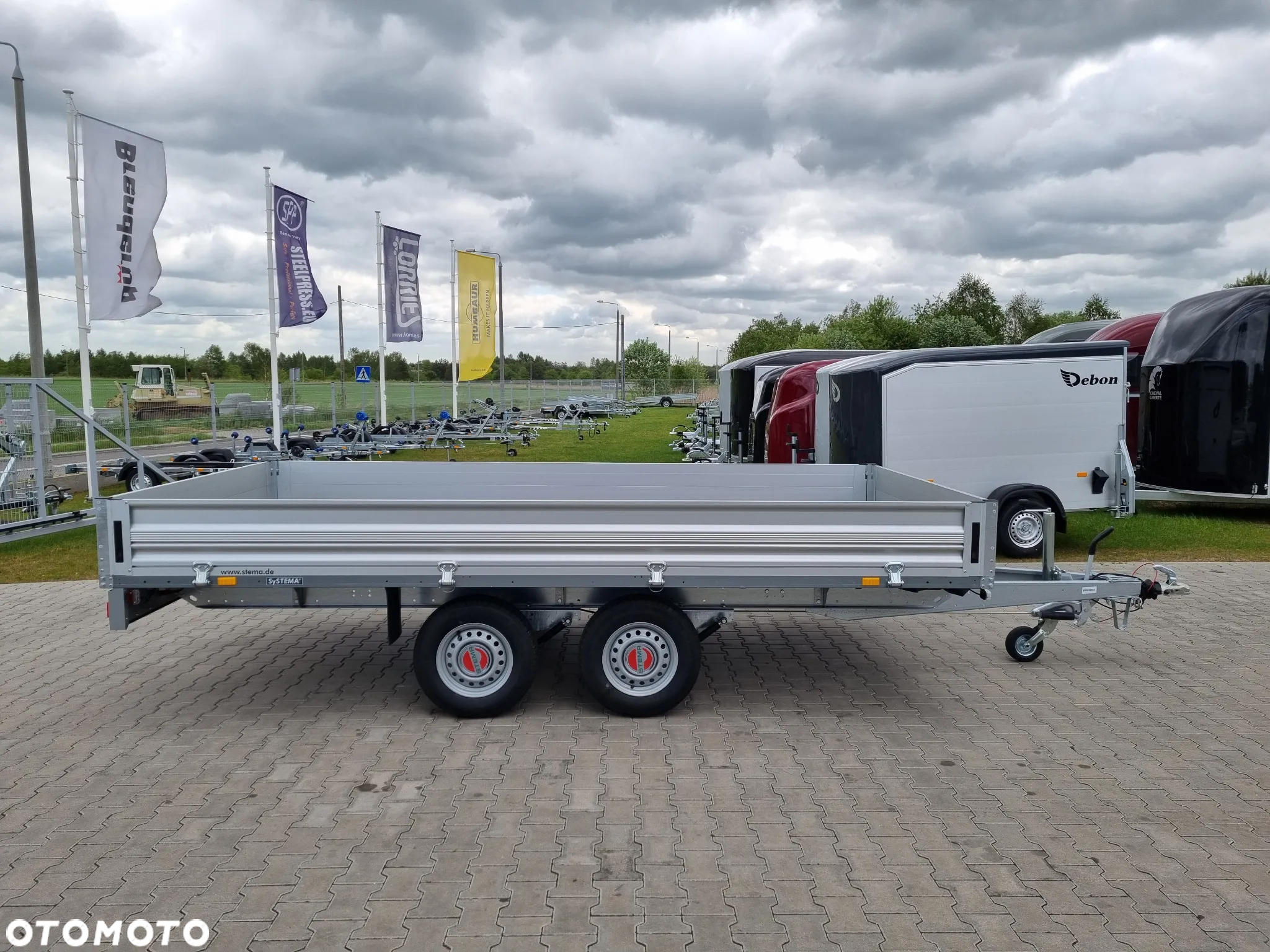 Stema SH O2 27-40-20.2 Przyczepa 401x203 cm 2,7T - 3