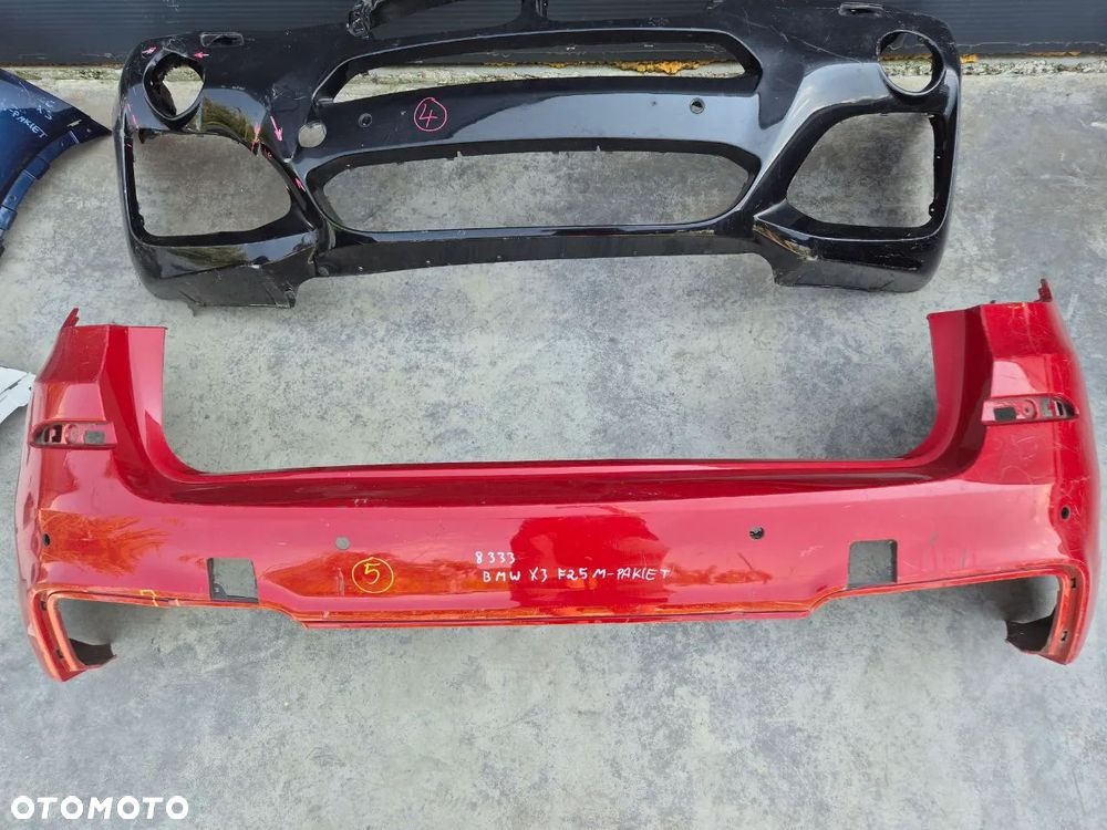 ZDERZAK TYLNY PRZEDNI BMW X3 / X4 / F26 / F25 M-PAKIET 10-17r - 22