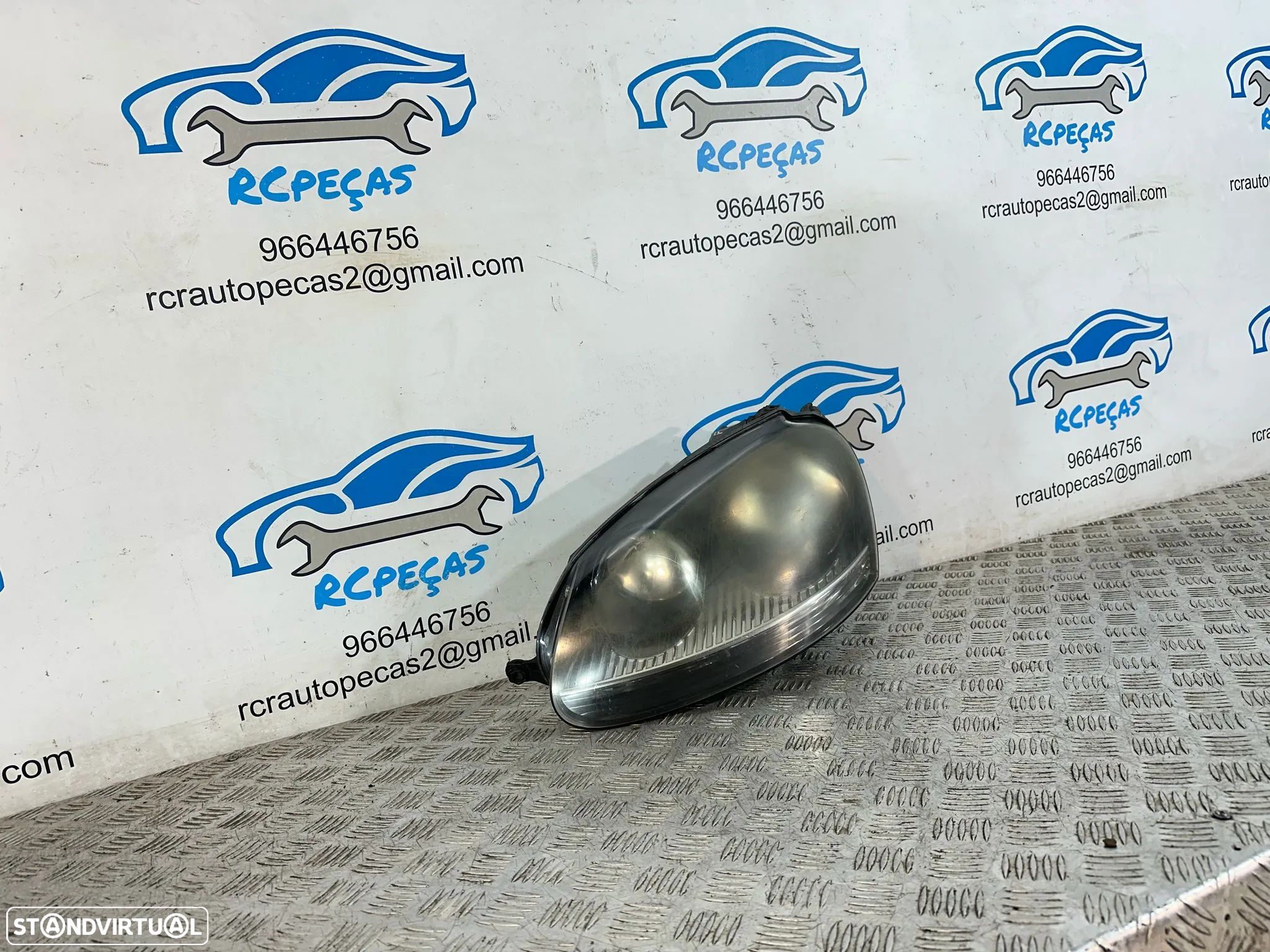 .Otica Farol Esquerda Original Halogénio VW Volkswagen Golf 5 MK5 V Variant Jetta 1K6941005AA 2003 – 2010 - 1