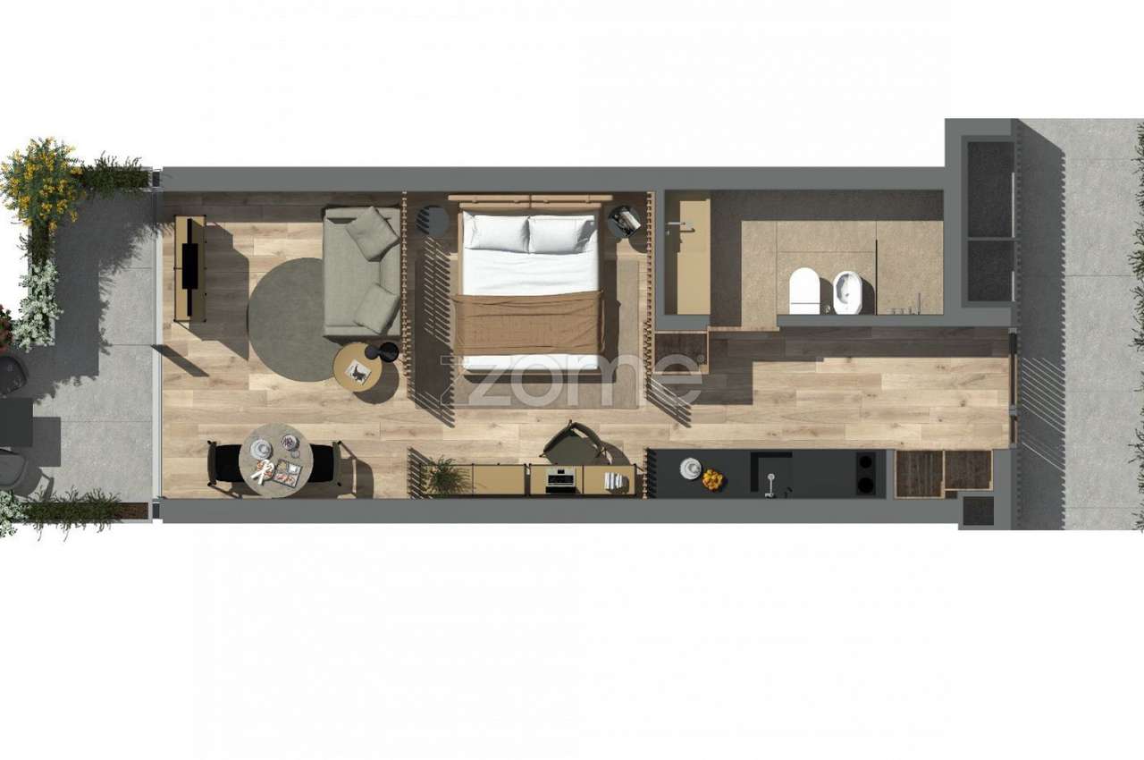 Apartamento T0 Oporto Metropolitano, Senhora da Hora, Porto - Grande imagem: 2/9